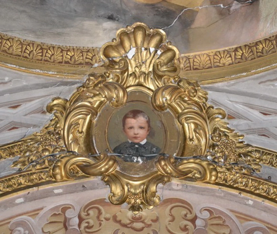 Ritratto di bambino - Chiesa di San Giacomo di Corte, Santa Margherita Ligure, Genova